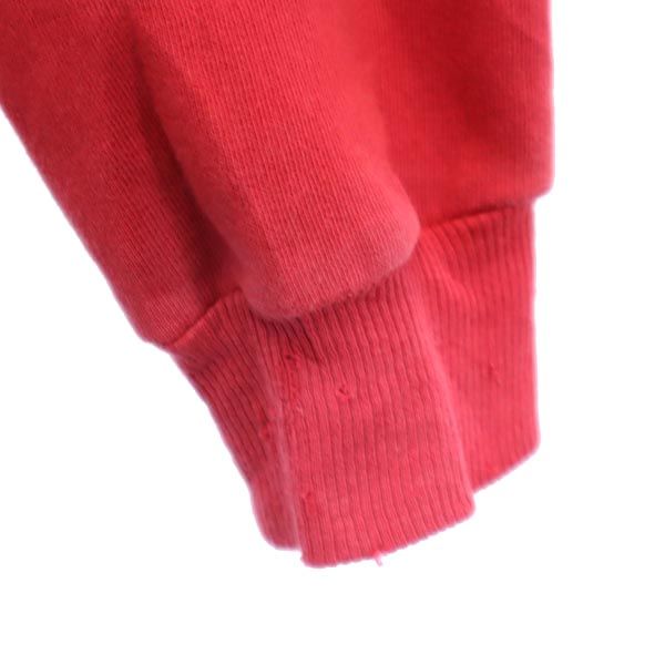 LACOSTE ラコステ スウェットパーカー 14 赤 裏起毛 メンズ