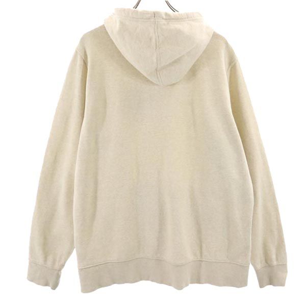 THE NORTH FACE ノースフェイス アウトドア 長袖 スウェットパーカー L ベージュ系 裏起毛 メンズ