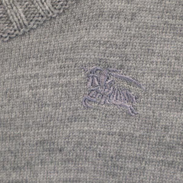 BURBERRY BLUE LABEL バーバリーブルーレーベル 三陽商会 長袖 セーター 38 グレー系 ニット レディース