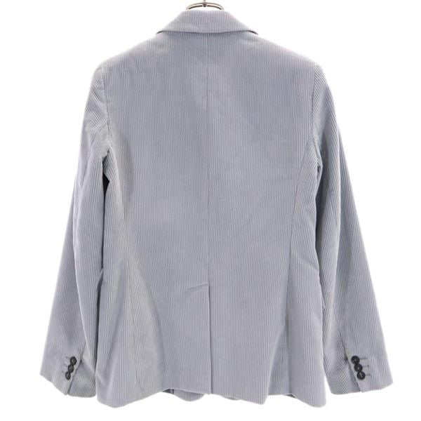 WEEKENDS MaxMara ウィークエンド マックスマーラ コーデュロイ コーデュロイ テーラードジャケット 40 グレー レディース