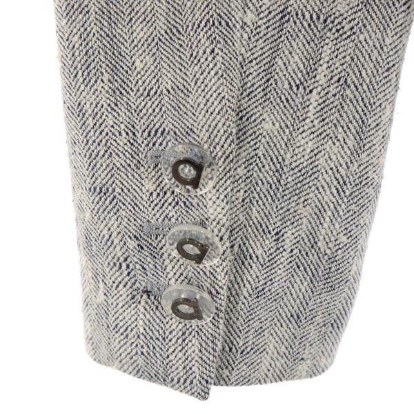 Salvatore Ferragamo サルヴァトーレフェラガモ イタリア製 スカートスーツ 上下 セットアップ 38 黒系 ジャケット レディース