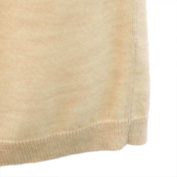ANTEPRIMA アンテプリマ カシミヤ100％ 7分袖 セーター 42 杢ベージュ ニット レディース