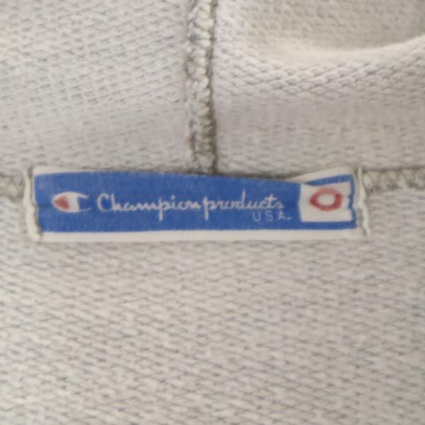 Champion チャンピオン 90s オールド 長袖 スウェットパーカー グレー PRUDUCTS メンズ