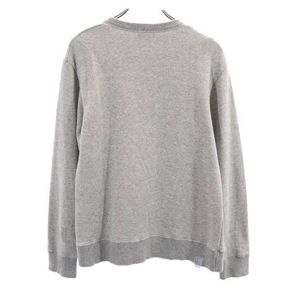 LANVIN en Bleu ランバンオンブルー 日本製 長袖 スウェット トレーナー 48 グレー系 メンズ