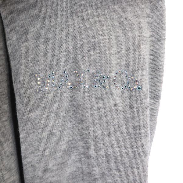 MAX&CO マックスアンドコー 長袖 スウェット ジップパーカー M グレー系 レディース