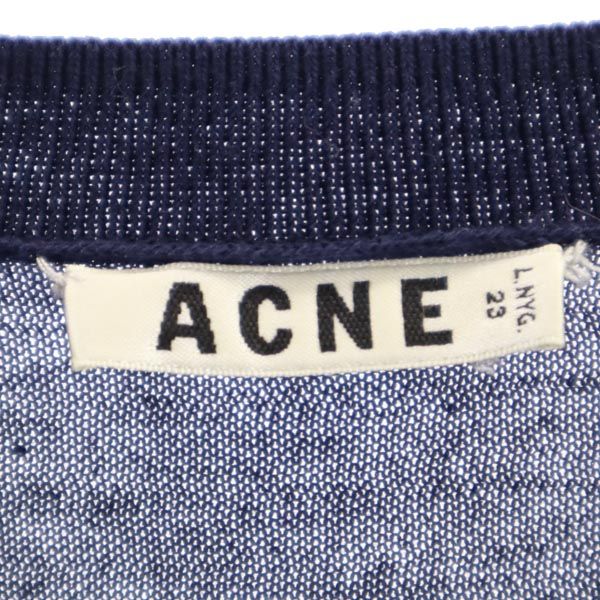 ACNE アクネ 長袖 セーター XS ネイビー系 ニット メンズ