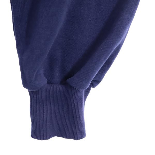 EACH×OTHER イーチアザー シルク ストライプ 長袖 チュニック S ネイビー系 レディース