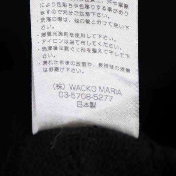 WACKO MARIA ワコマリア バックプリント スウェットパーカー L ブラック系 GUILTY PARTIES ギルティーパーティーズ メンズ