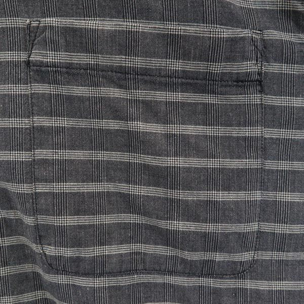 BUGLE BOY ビューグルボーイ オールド チェック 長袖 ボタンダウンシャツ M グレー系 メンズ