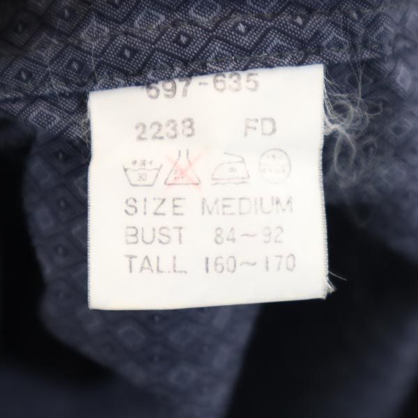 Paul Smith ポールスミス 総柄 長袖 シャツ M ネイビー系 メンズ