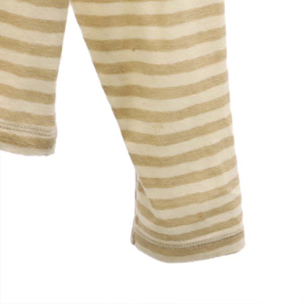 BURBERRY バーバリー 三陽商会 ボーダー 長袖 セーター 4 ベージュ系 ニット レディース