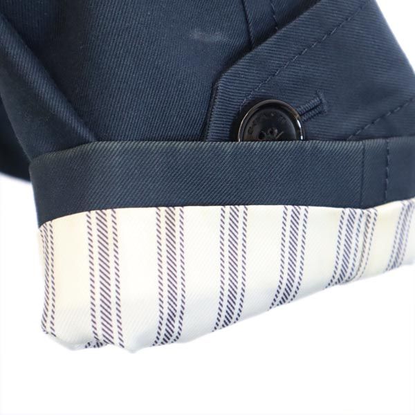 コーチ トレンチコート S ネイビー COACH ウエストベルト レディース