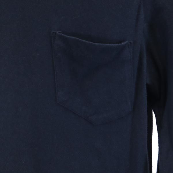 sacai luck サカイラック 長袖 タートルネック カットソー 2 ネイビー 裏チュール レディース