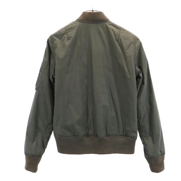 ショット ミリタリージャケット S カーキ schott 薄中綿入 レディース