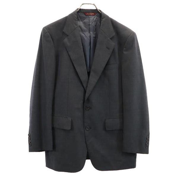 CHAPS Ralph Lauren チャップス ラルフローレン 80s ヴィンテージ 日本製 ウール テーラードジャケット C-92 W-80 T-170 グレー系 メンズ