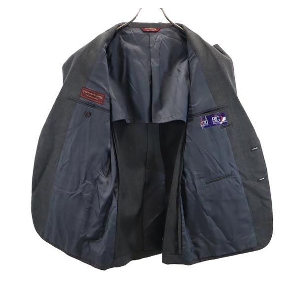 CHAPS Ralph Lauren チャップス ラルフローレン 80s ヴィンテージ 日本製 ウール テーラードジャケット C-92 W-80 T-170 グレー系 メンズ