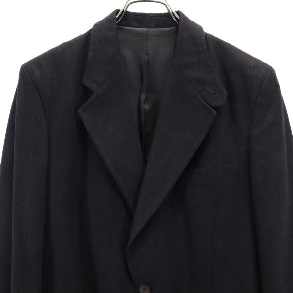 A.P.C. アーペーセー ストライプ柄 テーラードジャケット S 黒 メンズ