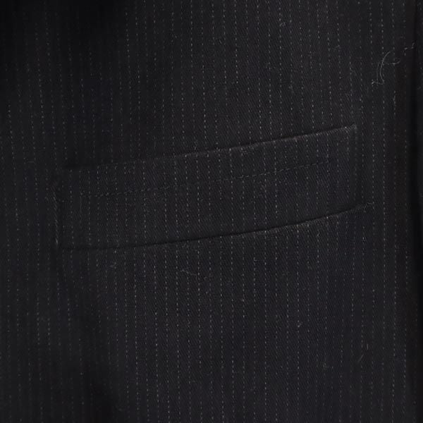 A.P.C. アーペーセー ストライプ柄 テーラードジャケット S 黒 メンズ