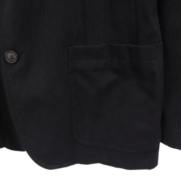 A.P.C. アーペーセー ストライプ柄 テーラードジャケット S 黒 メンズ