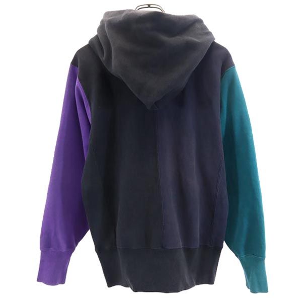 Champion チャンピオン REVERSE WEAVE リバースウィーブ ジップパーカー S ブラック系 裏起毛 メンズ