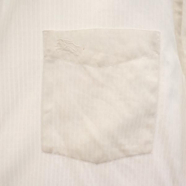 BURBERRY バーバリー 長袖 シャツ ホワイト系 メンズ