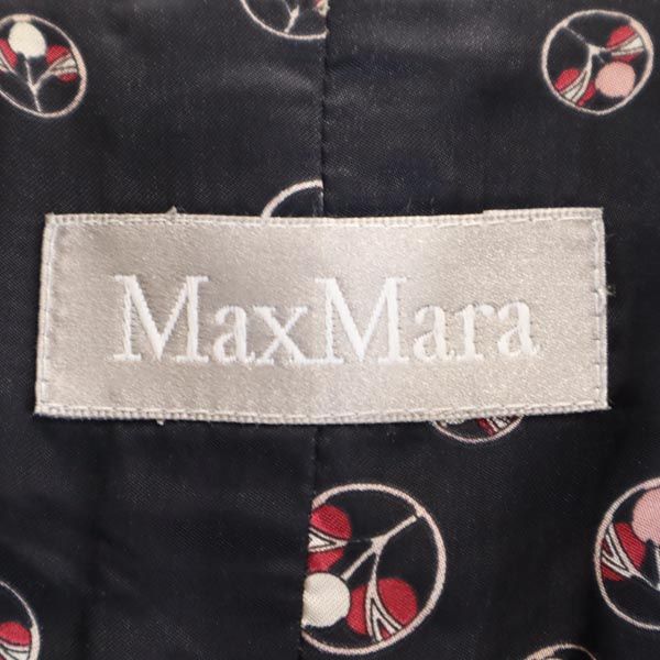 MAX MARA マックスマーラ テーラードジャケット 40 ブラック レディース