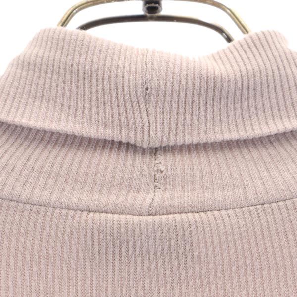 DOLCE&GABBANA ドルチェアンドガッバーナ イタリア製 ハイネック セーター XS ダスティピンク系 ニット レディース