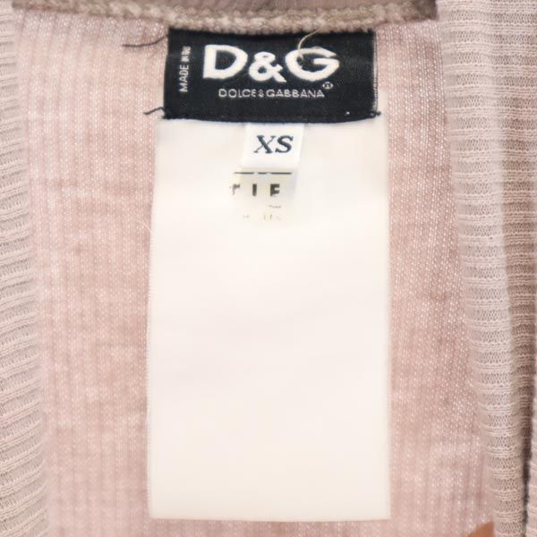 DOLCE&GABBANA ドルチェアンドガッバーナ イタリア製 ハイネック セーター XS ダスティピンク系 ニット レディース