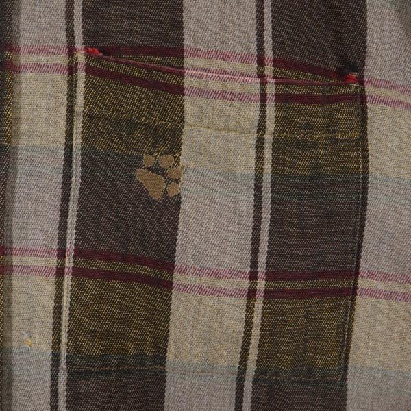 CLASSIC クラシック 長袖 チェックシャツ M ブラウン系 メンズ