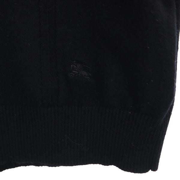 BURBERRY LONDON バーバリーロンドン 長袖 レイヤード セーター 1 ブラック ニット レディース