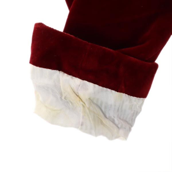 A.P.C. アーペーセー フランス製 ベロア ベロア テーラードジャケット S レッド レディース