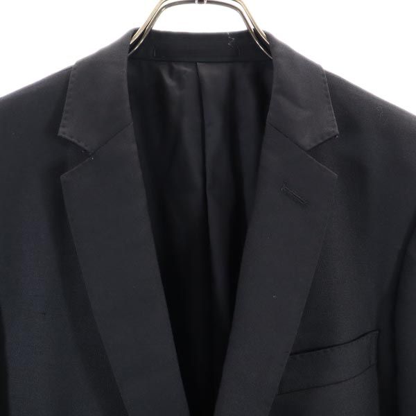 JOHN LAWRENCE SULLIVAN ジョンローレンスサリバン ウールブレンド テーラードジャケット 36 ネイビー レディース