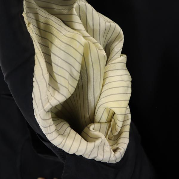 JOHN LAWRENCE SULLIVAN ジョンローレンスサリバン ウールブレンド テーラードジャケット 36 ネイビー レディース