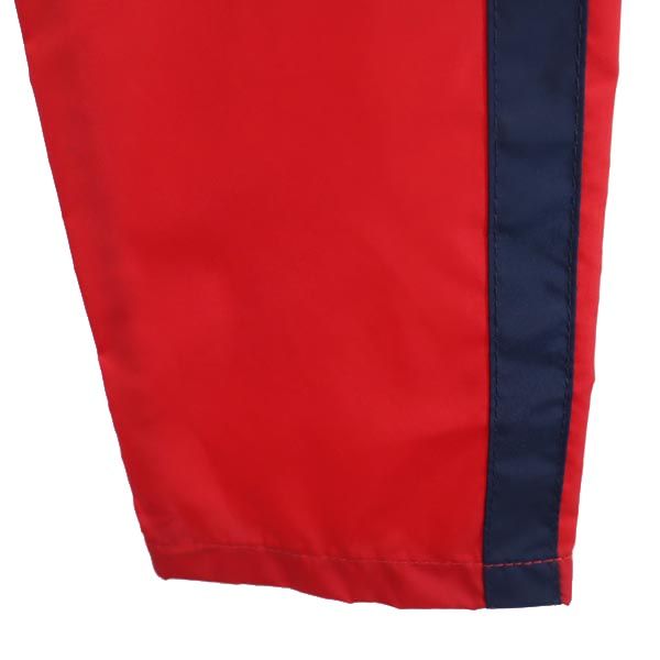 TOMMY JEANS トミージーンズ 90s オールド フラッグタグ ナイロンジャケット S レッド フード キッズ