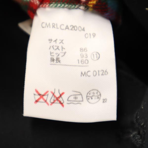 RALPH LAUREN ラルフローレン ステンカラーコート 11 ブラック レディース