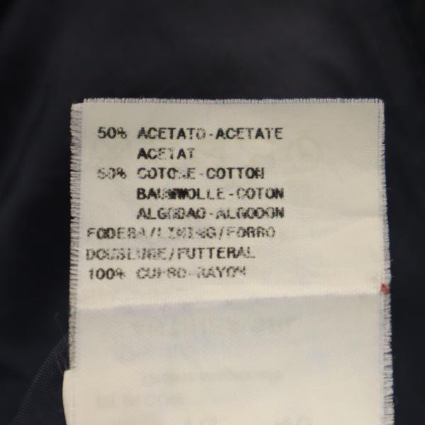 エンポリオアルマーニ イタリア製 総柄 テーラードジャケット ネイビー Emporio Armani メンズ