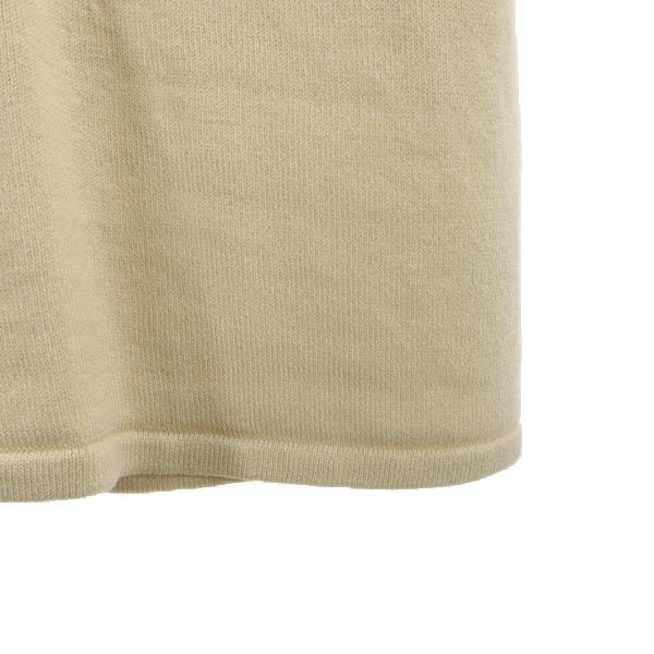 Max Mara WEEKEND LINE マックスマーラ ウィークエンド シルクブレンド 5分袖 Vネック セーター M ベージュ ニット レディース