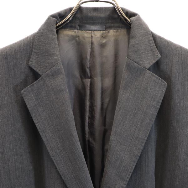 BURBERRY バーバリー 三陽商会 スカートスーツ 上下 セットアップ 15 グレー系 サイドジップ レディース