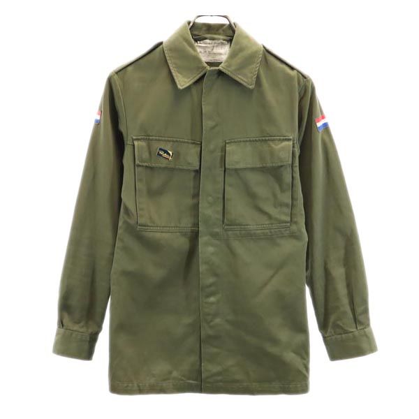 DUTCH ARMY オランダ軍 70s ヴィンテージ ミリタリージャケット カーキ メンズ