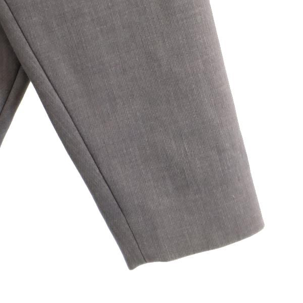 ENFOLD エンフォルド バックジップ シャツ 38 グレー レディース