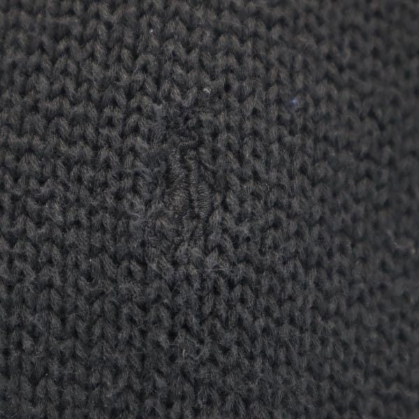 RALPH LAUREN ラルフローレン ゴルフ 長袖 Vネック コットンニット セーター XS ブラック メンズ