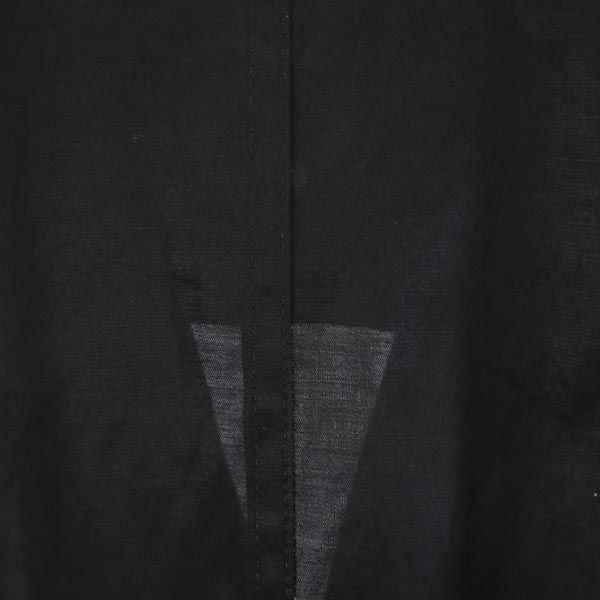 Y's ワイズ 日本製 リネンブレンド テーラードジャケット 2 黒 レディース