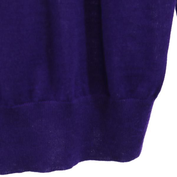 Polo by Ralph Lauren ポロバイラルフローレン ウール 長袖 セーター S 紫 ニット メンズ