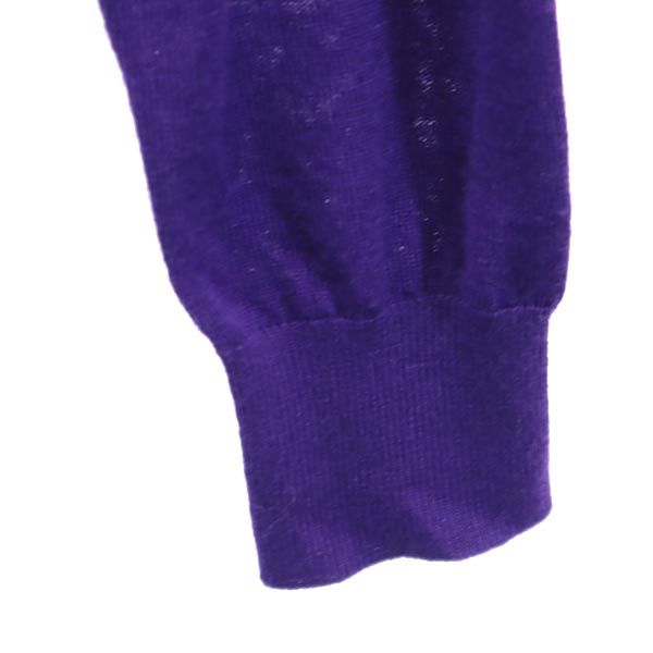 Polo by Ralph Lauren ポロバイラルフローレン ウール 長袖 セーター S 紫 ニット メンズ