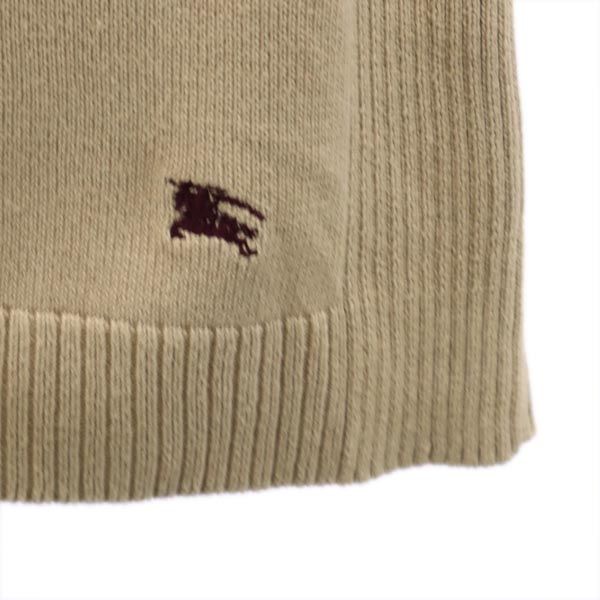 BURBERRY BLACK LABEL バーバリーブラックレーベル 三陽商会 フルジップ ニットジャケット 2 ベージュ メンズ