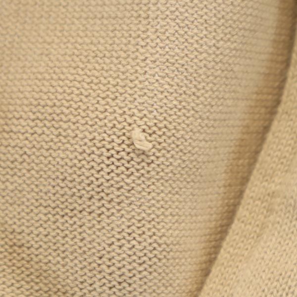 BURBERRY BLACK LABEL バーバリーブラックレーベル 三陽商会 フルジップ ニットジャケット 2 ベージュ メンズ