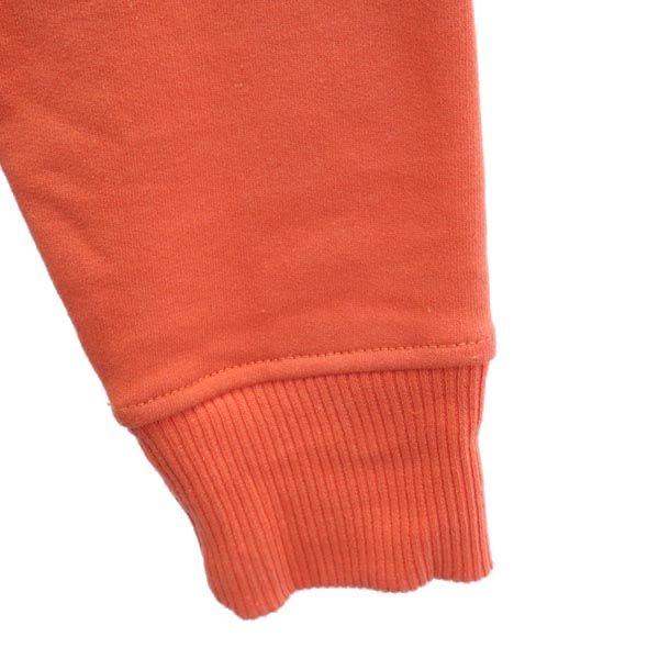 THE NORTH FACE ノースフェイス アウトドア 長袖 スウェットパーカー XS オレンジ系 裏起毛 レディース