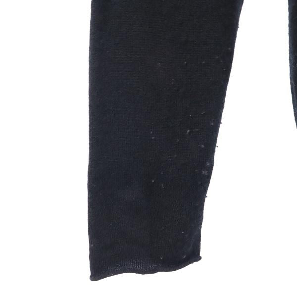 BLACKBARRETT by NEIL BARRETT ブラックバレットバイニールバレット 三陽商会 カシミヤブレンド 長袖 Vネック セーター 3 黒 ニット メンズ