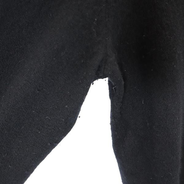 BLACKBARRETT by NEIL BARRETT ブラックバレットバイニールバレット 三陽商会 カシミヤブレンド 長袖 Vネック セーター 3 黒 ニット メンズ