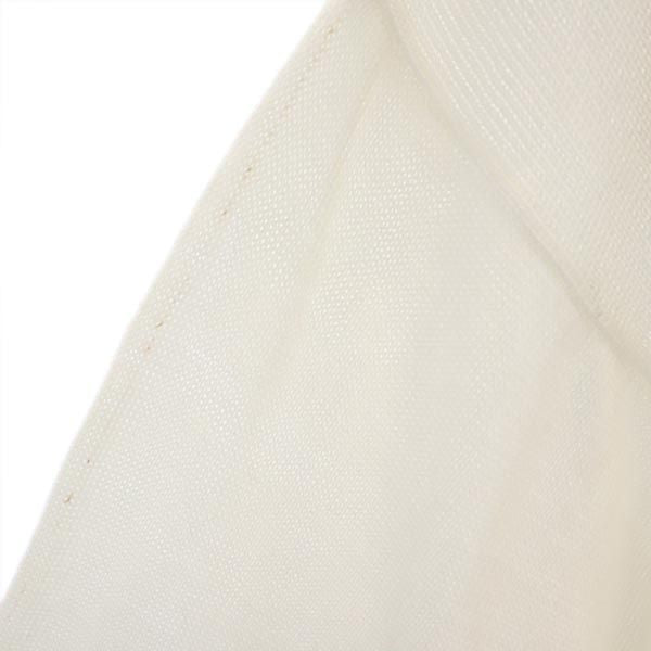 Dunhill ダンヒル イタリア製 長袖 Vネック セーター S ホワイト系 ニット メンズ